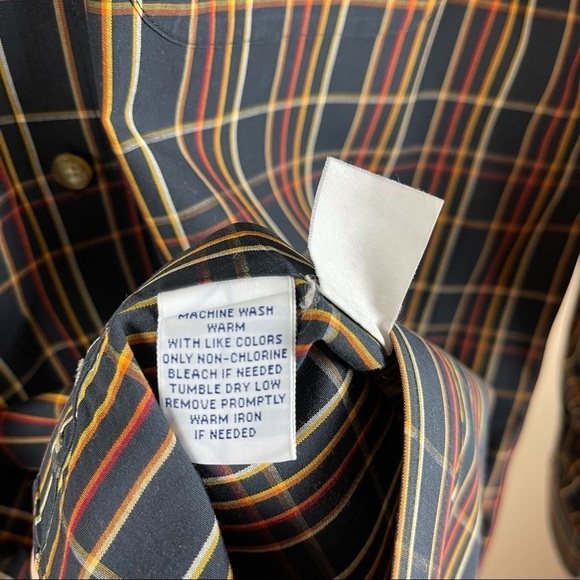 Enro Men’s Size Medium Non-Iron Poplin 100% Combed Cotton Dress Shirt Funky - Picture 11 of 12